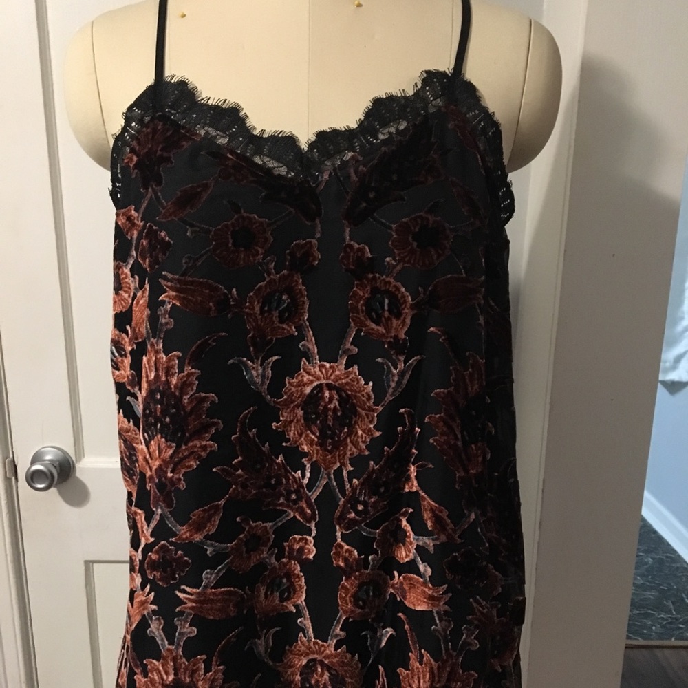 Velvet tank top
